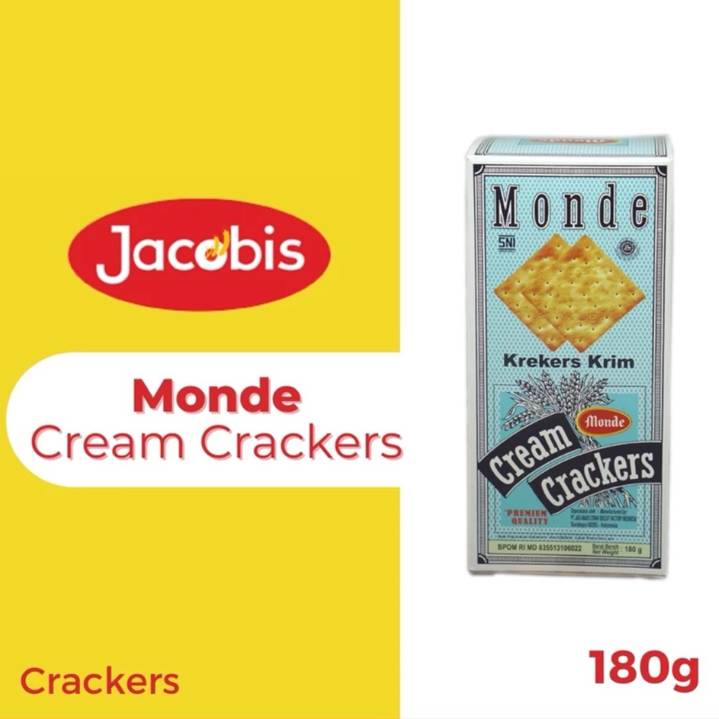 

Monde Cream Cracker 180gr