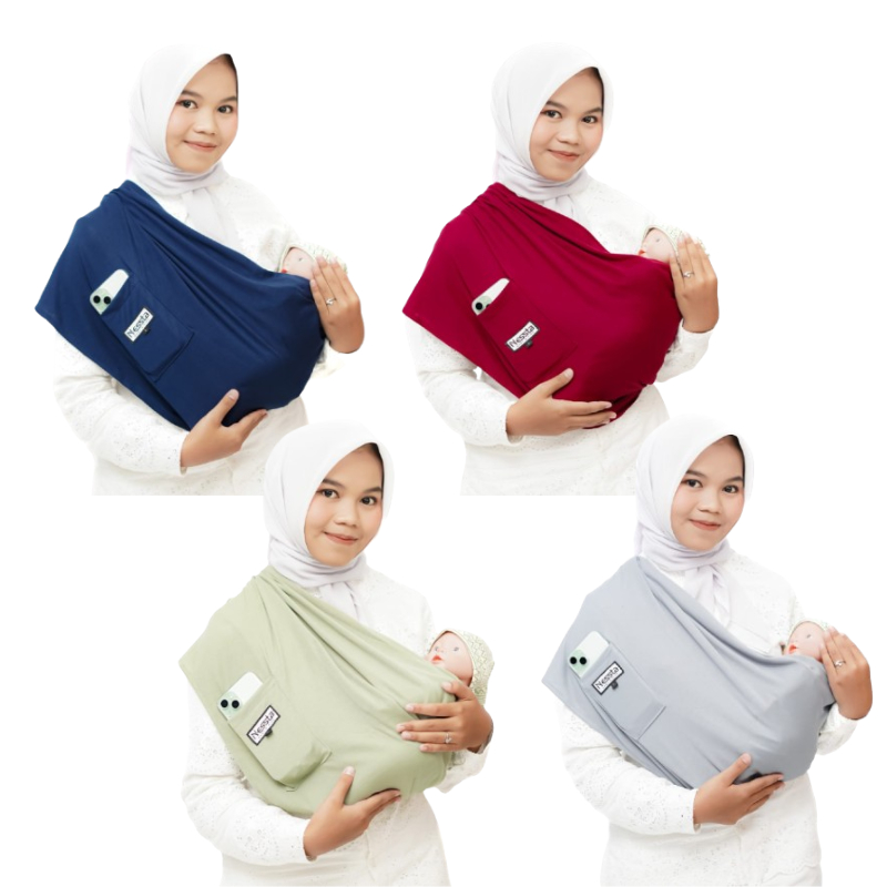 Gendongan geos bayi balita instan praktis