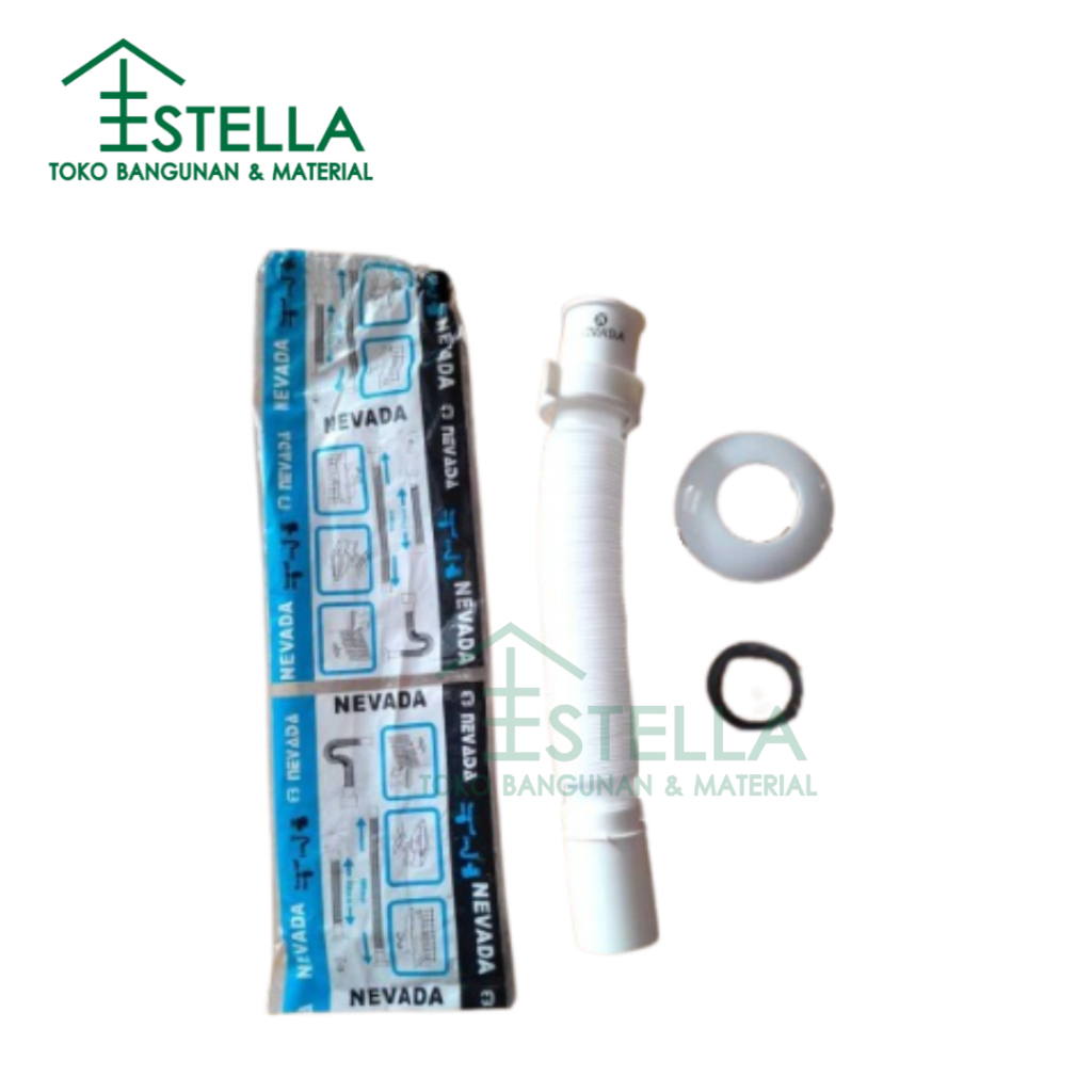 Selang Tarik Pembuangan Air Bak Cuci Piring / Wastafel / Toilet /Selang Washbak Tarik Nevada/SELANG 