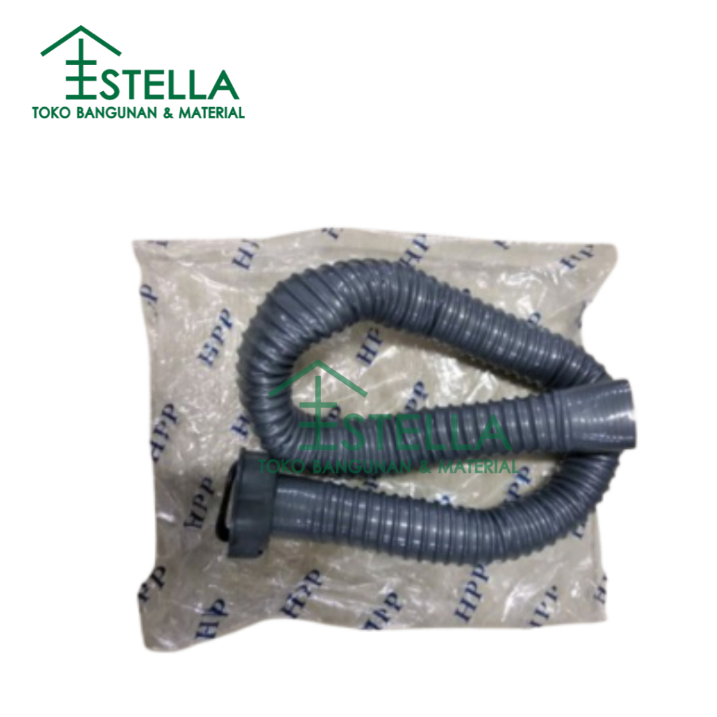 Selang Afur Avur Pembuangan Bak Cuci Piring / Selang Wastafel HPP/ Selang Washbak Abu/Selang Afur Pe