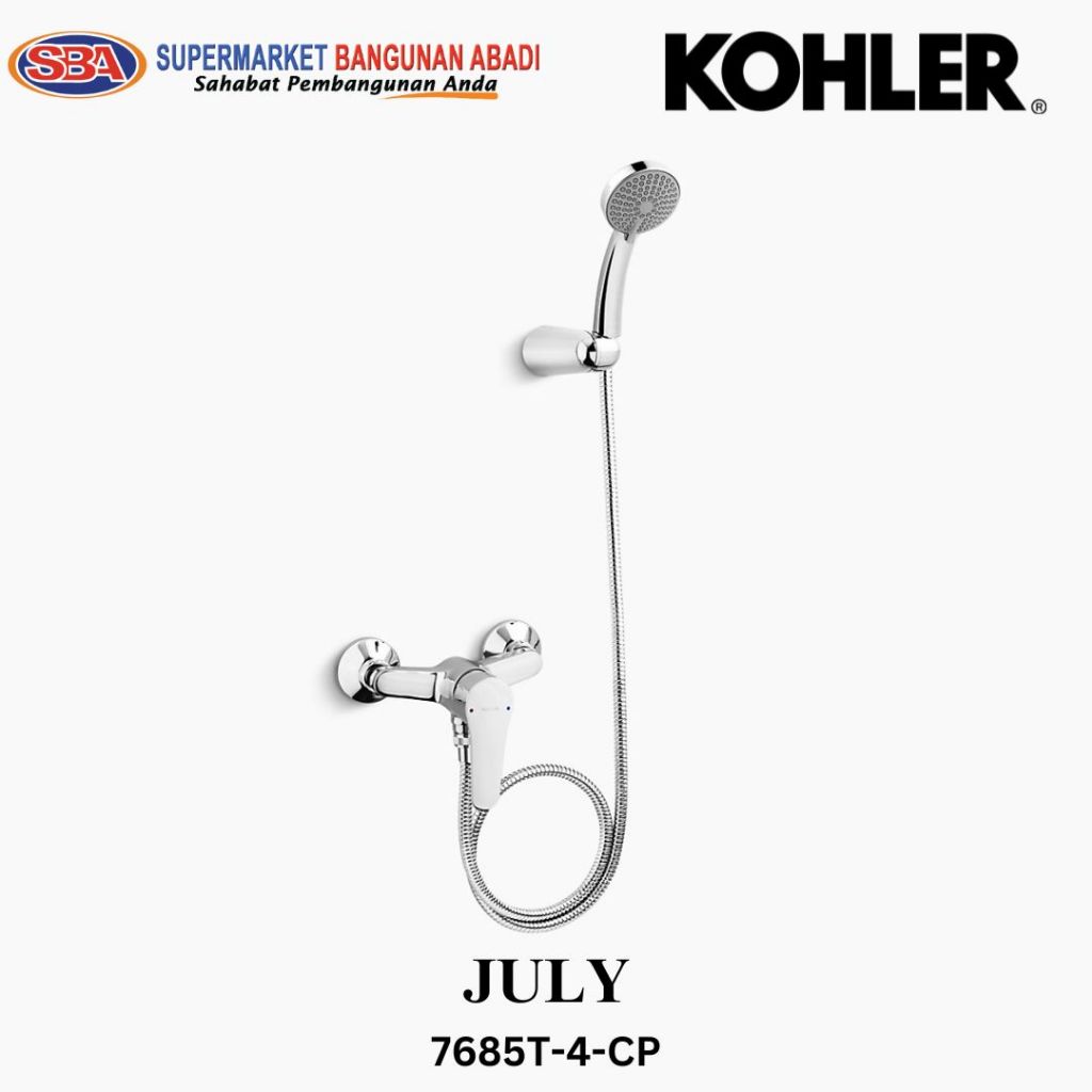 July Wall Mount Shower Kohler | 7685T-4-CP | Shower Kohler
