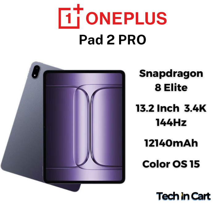 Oneplus Pad 2 Pro Snapdragon 8 Elite 13.2Inch Tablet