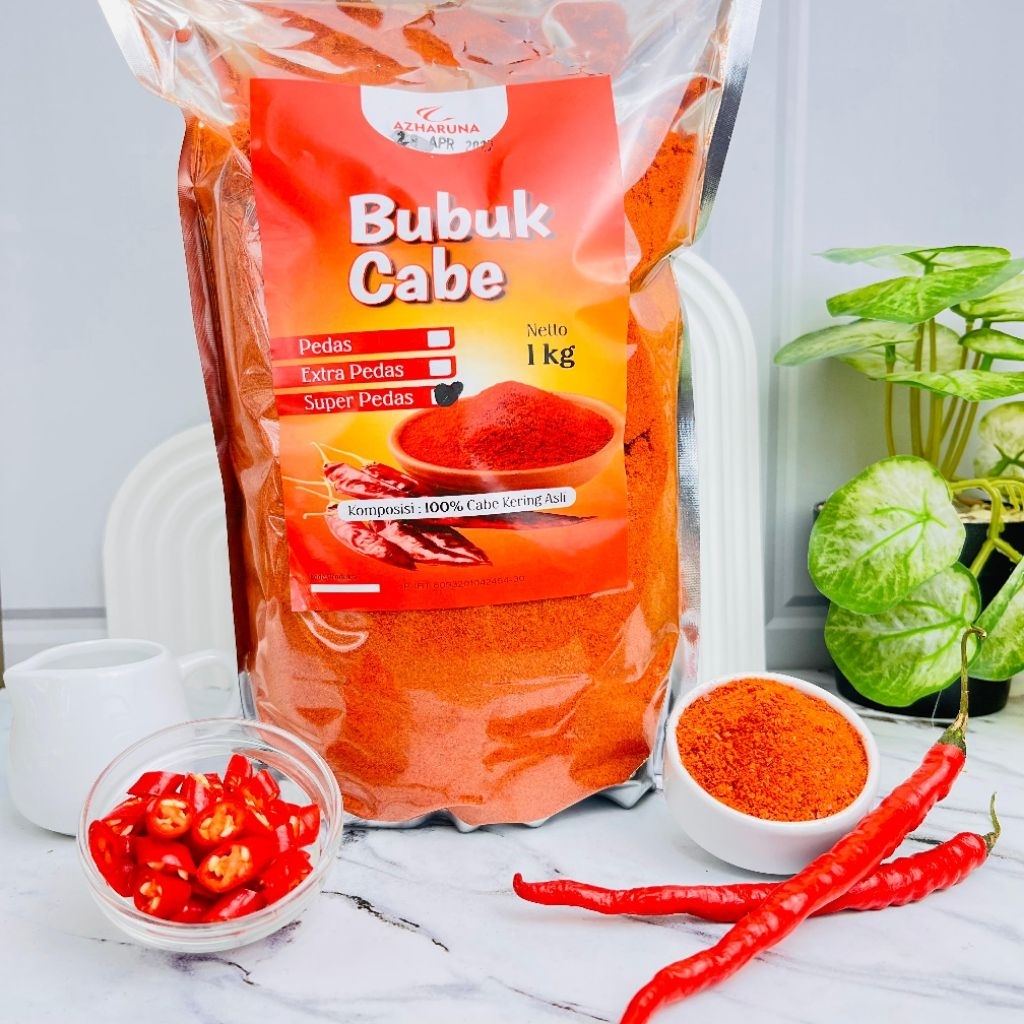 

Bubuk Cabai Halus Asli Original Tanpa Campuran 100%