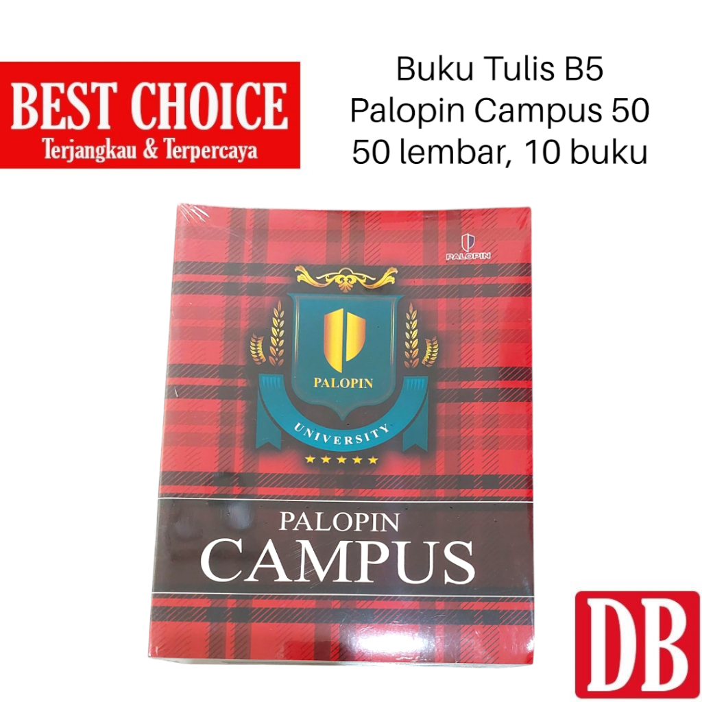 

Buku Tulis B5 Big Boss / CAMPUS Palopin 50 lembar (10 pcs)
