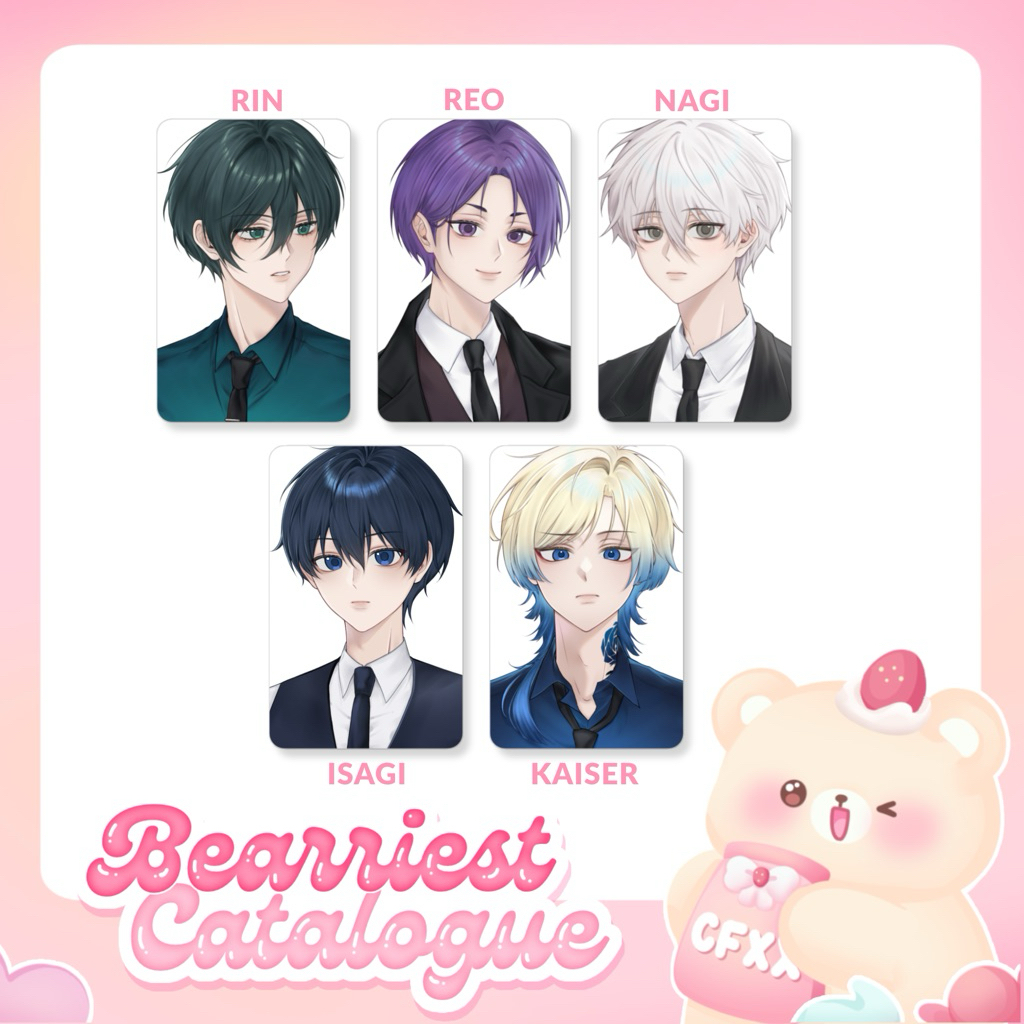 BLUE LOCK PHOTOCARD | READY STOCK