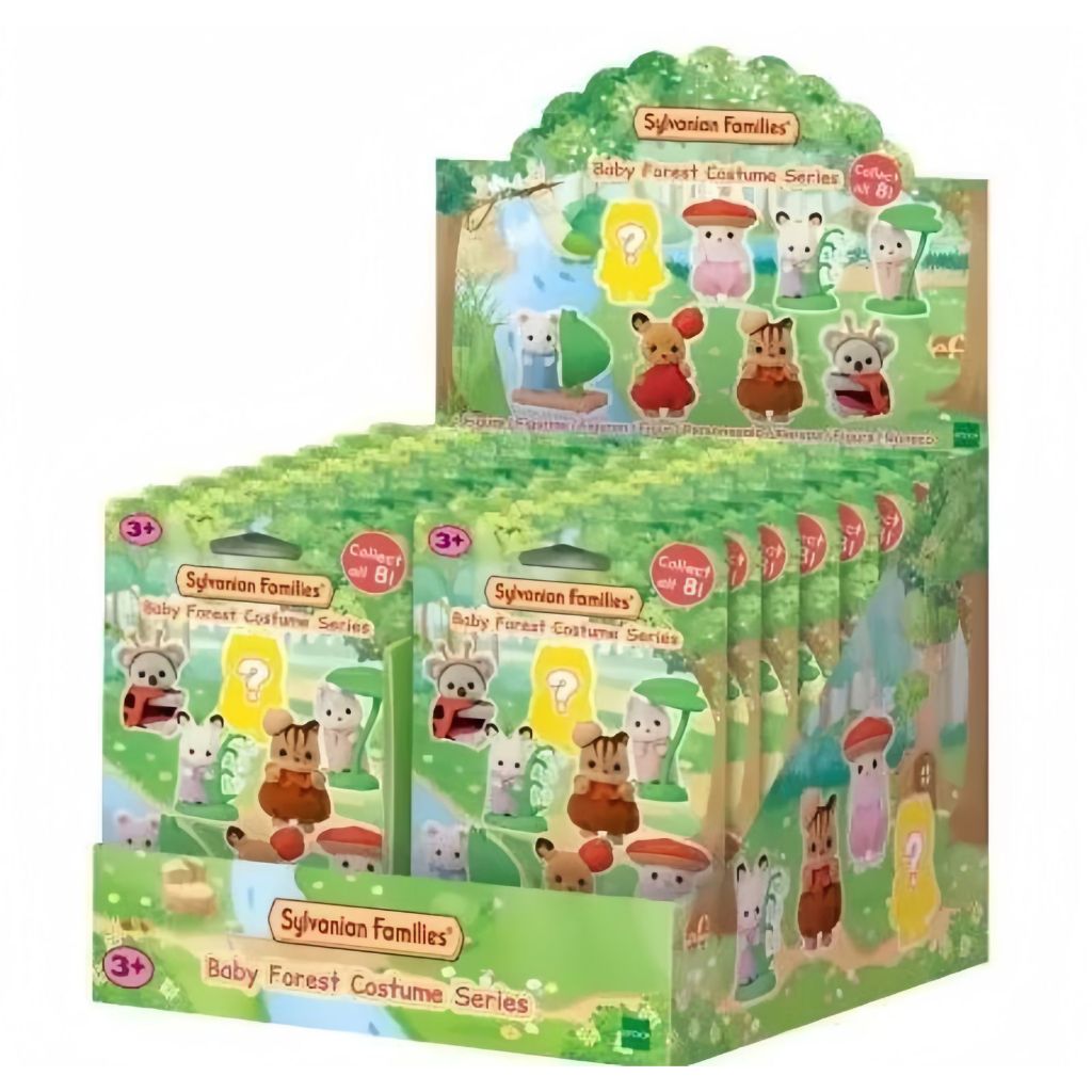 Baby Forest Costume Sylvanian Families Blind Bag Forest Series L5751 Mainan Koleksi Figure Sylvanian