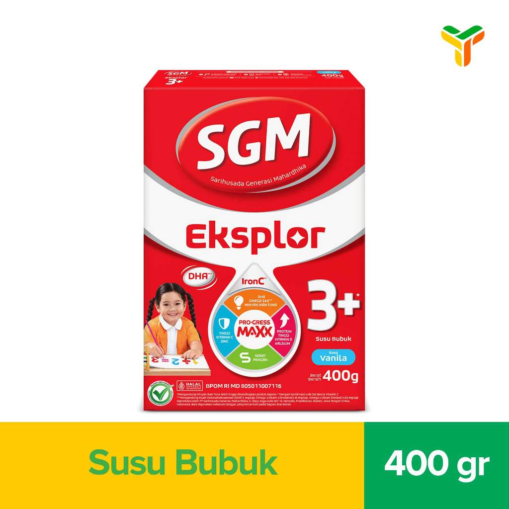 

Sgm Eksplor 3Plus Vanilla 400 Gram