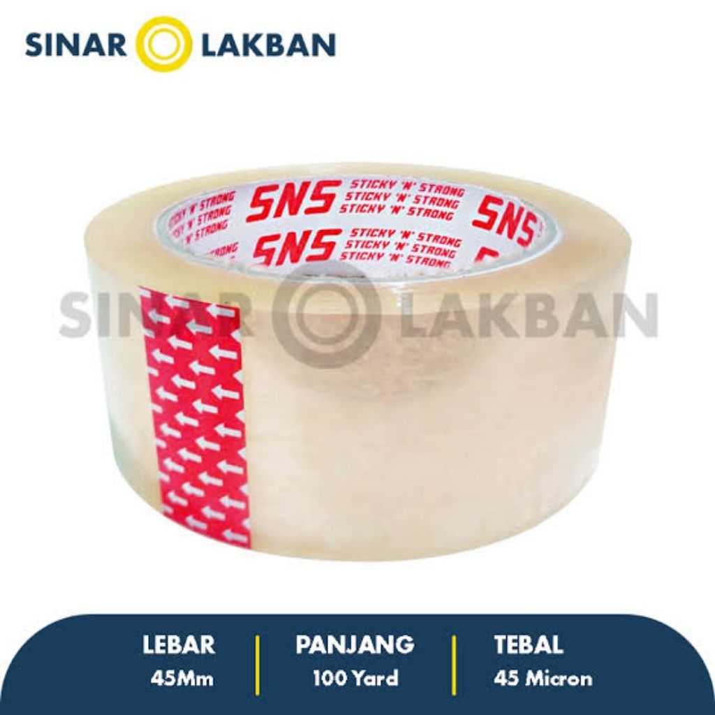 

Q (Q11) LAKBAN BENING DAN COKLAT 100 YARD x 45 MM