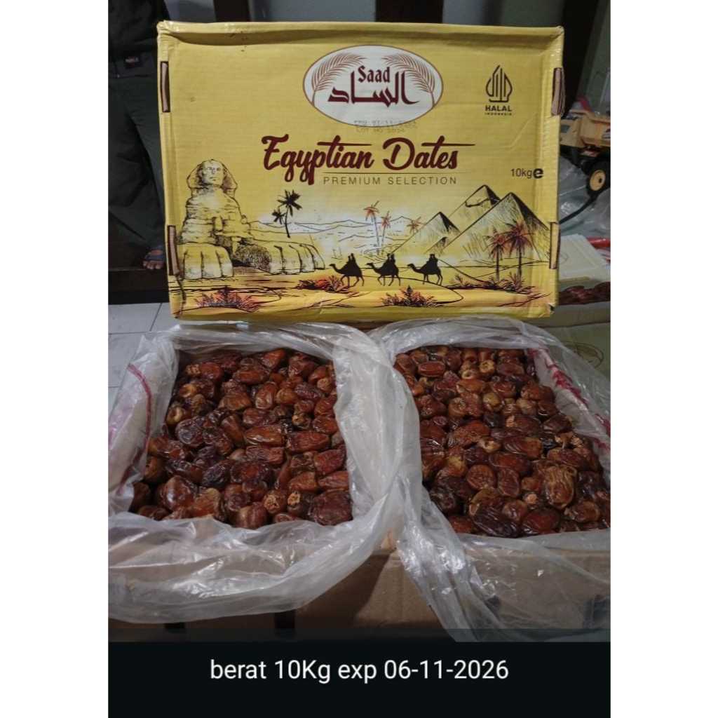 

Kurma Mesir Al Saad Egyptian Dates - 10 Kg