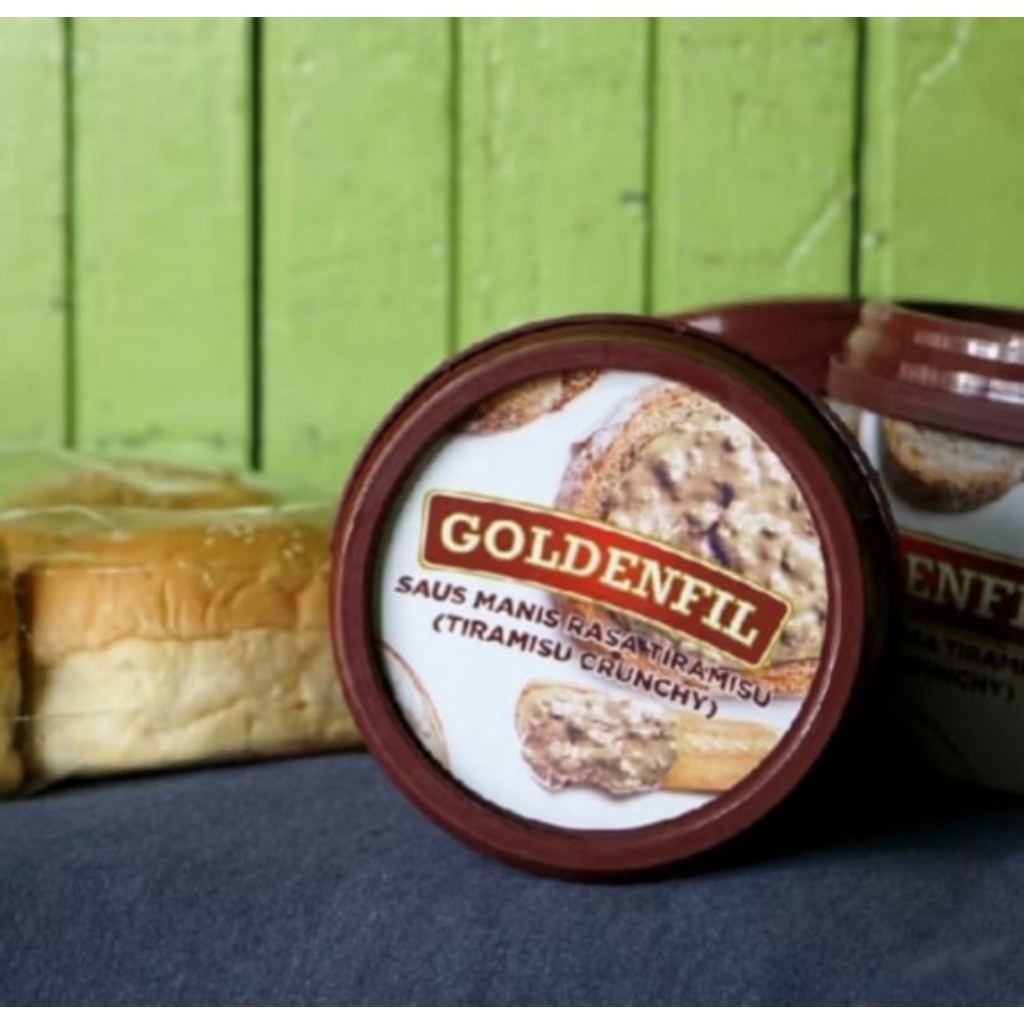 

Goldenfil Tiramisu Crunchy 1 KG / Goldenfill Medan Selai Golden Fil Tirramisu