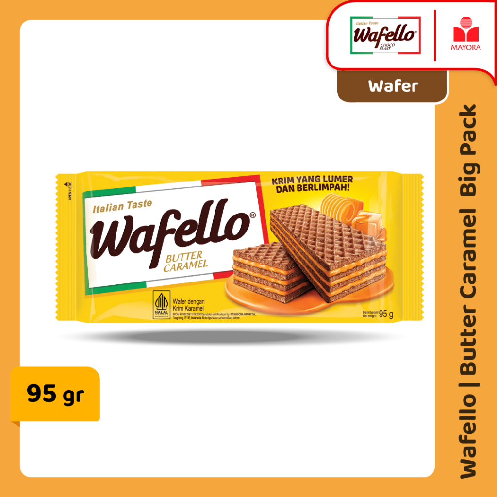 

Wafer Wafello Butter Caramel BigPack