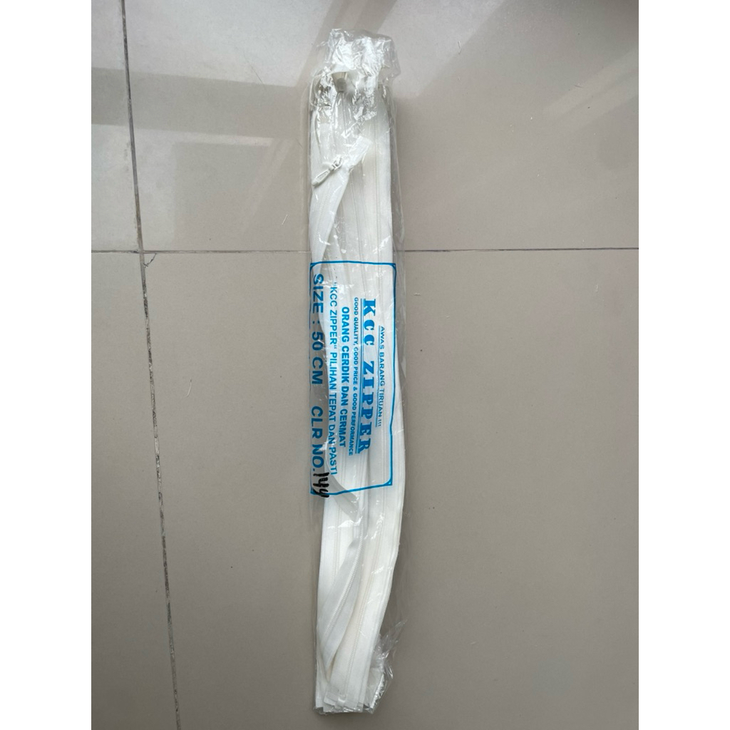 Retsleting jepang jaket KCC 50cm