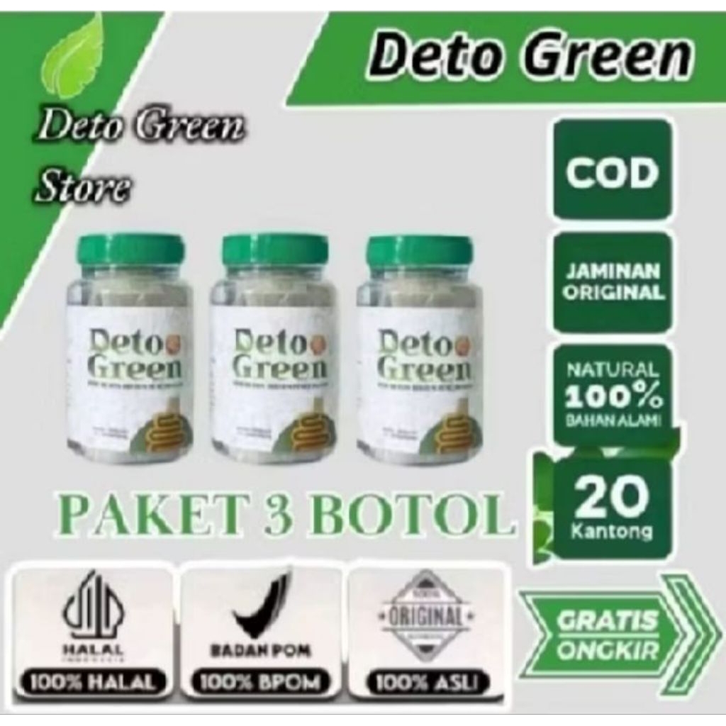 

COD TERLARIS DETO GREEN ORIGINAL PAKET 3BOTOL /TEH SYSTEM PENCERNAAN/TEH DETOX/PELANCAR BAB/DATANG BULAN/TEH PEMBERSIH USUS/TEH DIET