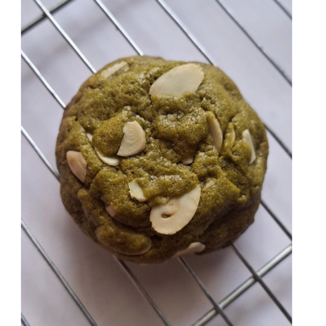 

Soft Cookies Matcha Almond