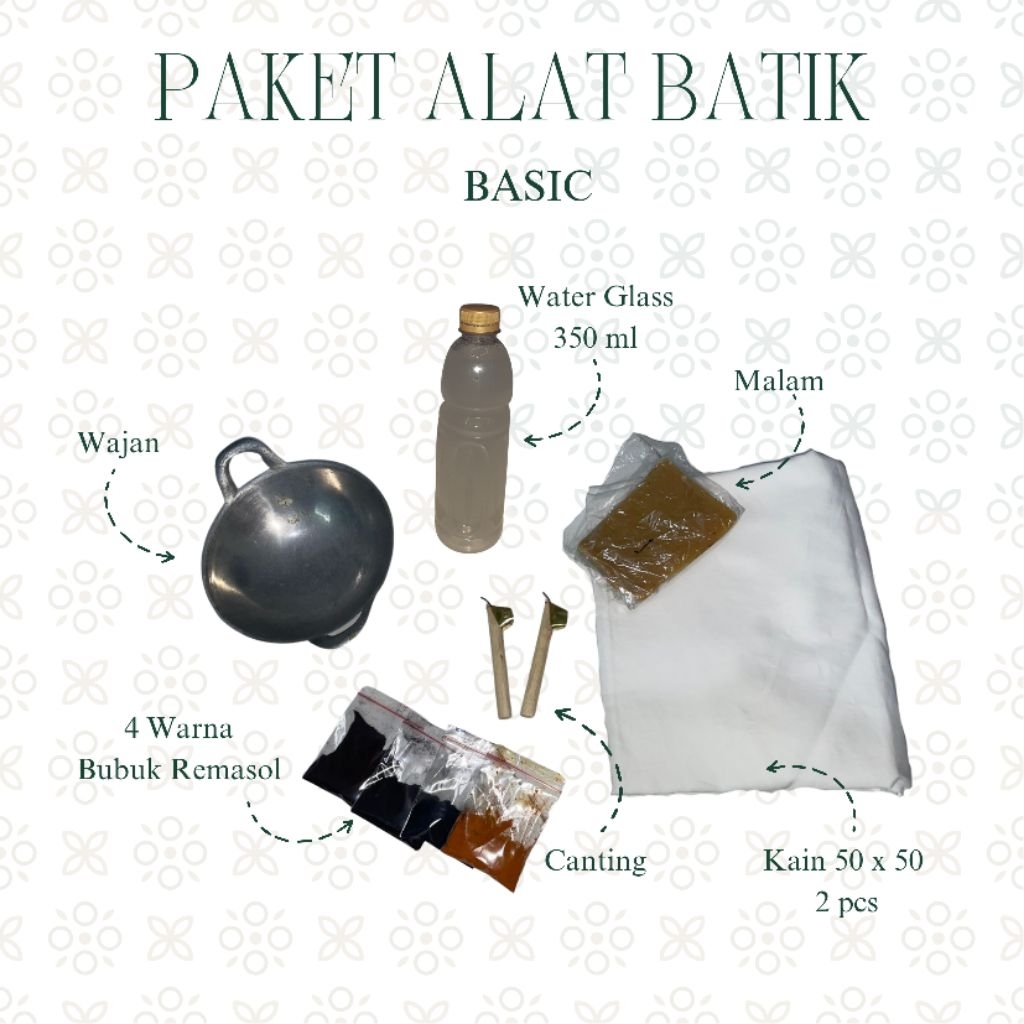 PAKET ALAT BATIK LENGKAP/ALAT BATIK