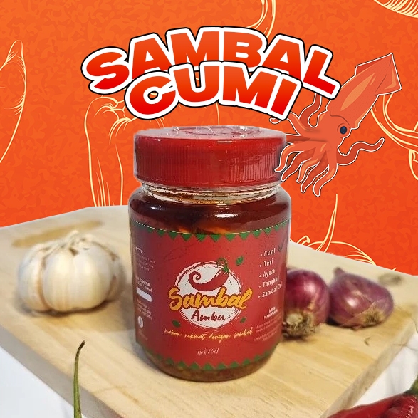 

Sambal Ambu | Sambal Cumi Kemasan Botol 200gr Enak Pedas Murah Tanpa Pengawet