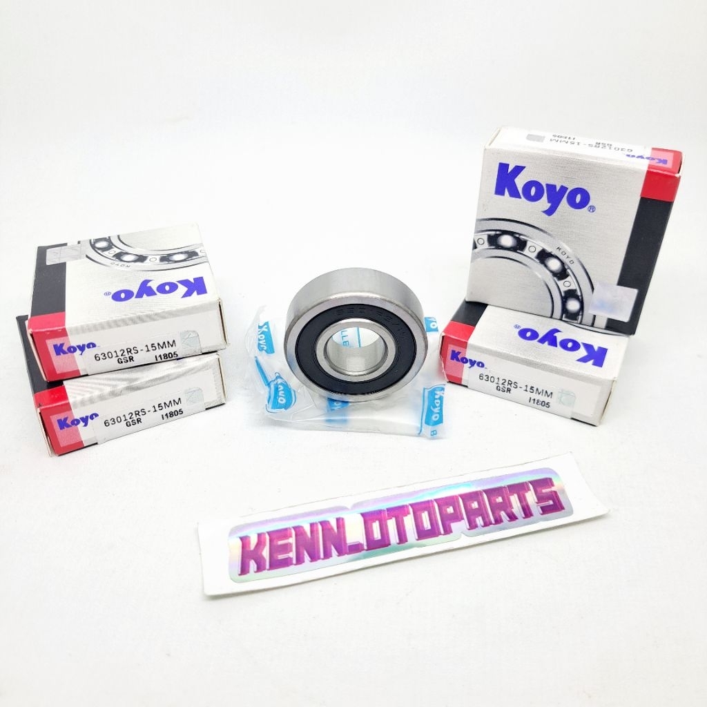 BEARING 6301-2RS 15MM KOYO JAPAN 6301 2RS 15MM KOYO JAPAN