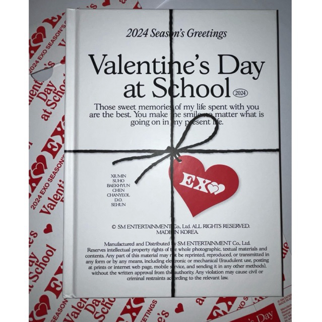 Hard Cover Diary EXO SG24