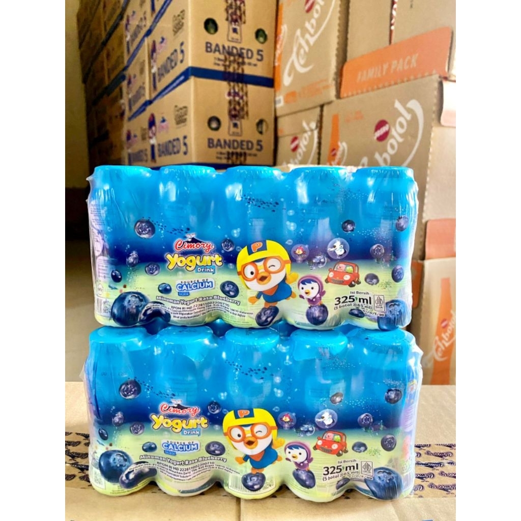 

CIMORY YOGHURT PORORO PERPACK ISI 5 PCS