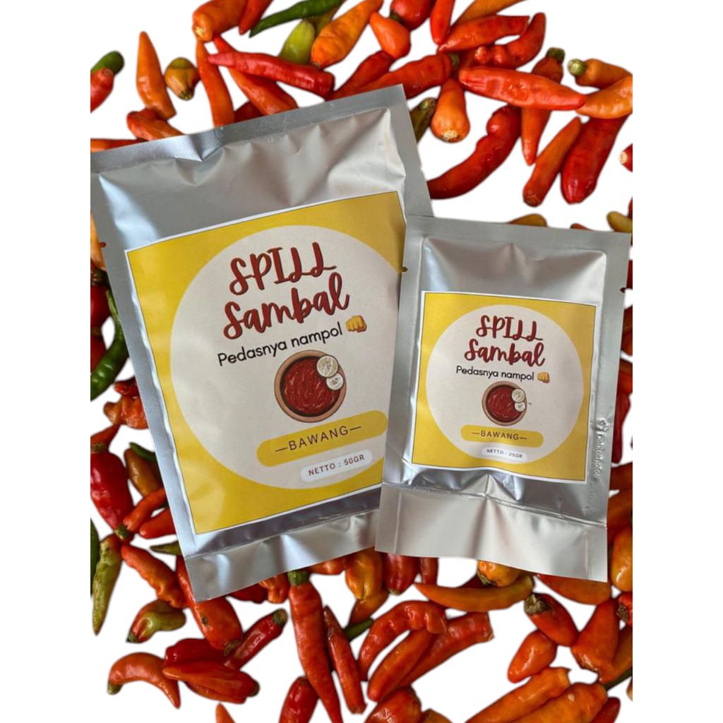 

SAMBAL BAWANG SACHET 2PCS 25GR+50GR BEST SELLER / SAMBAL HOMEMADE / SPILL SAMBAL / SAMBAL KELUARGA TANPA PENGAWET