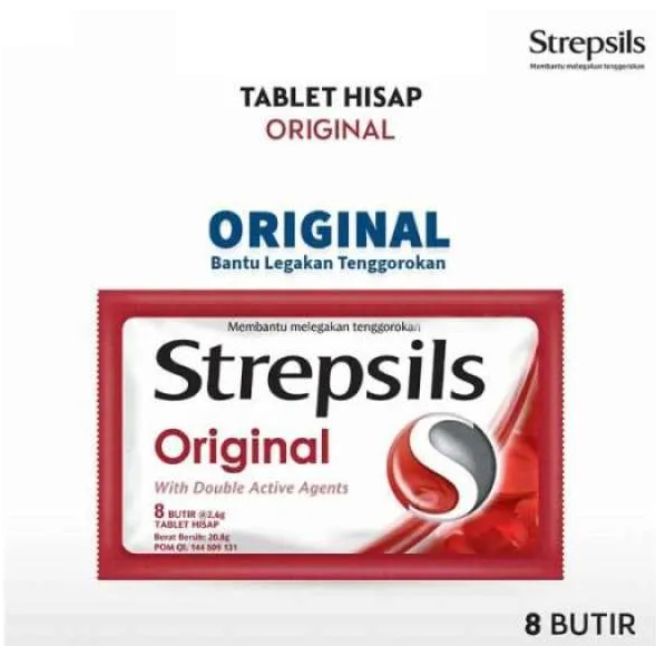 

STREPSILS CANDY 6'S / 8'S REGULER PCK