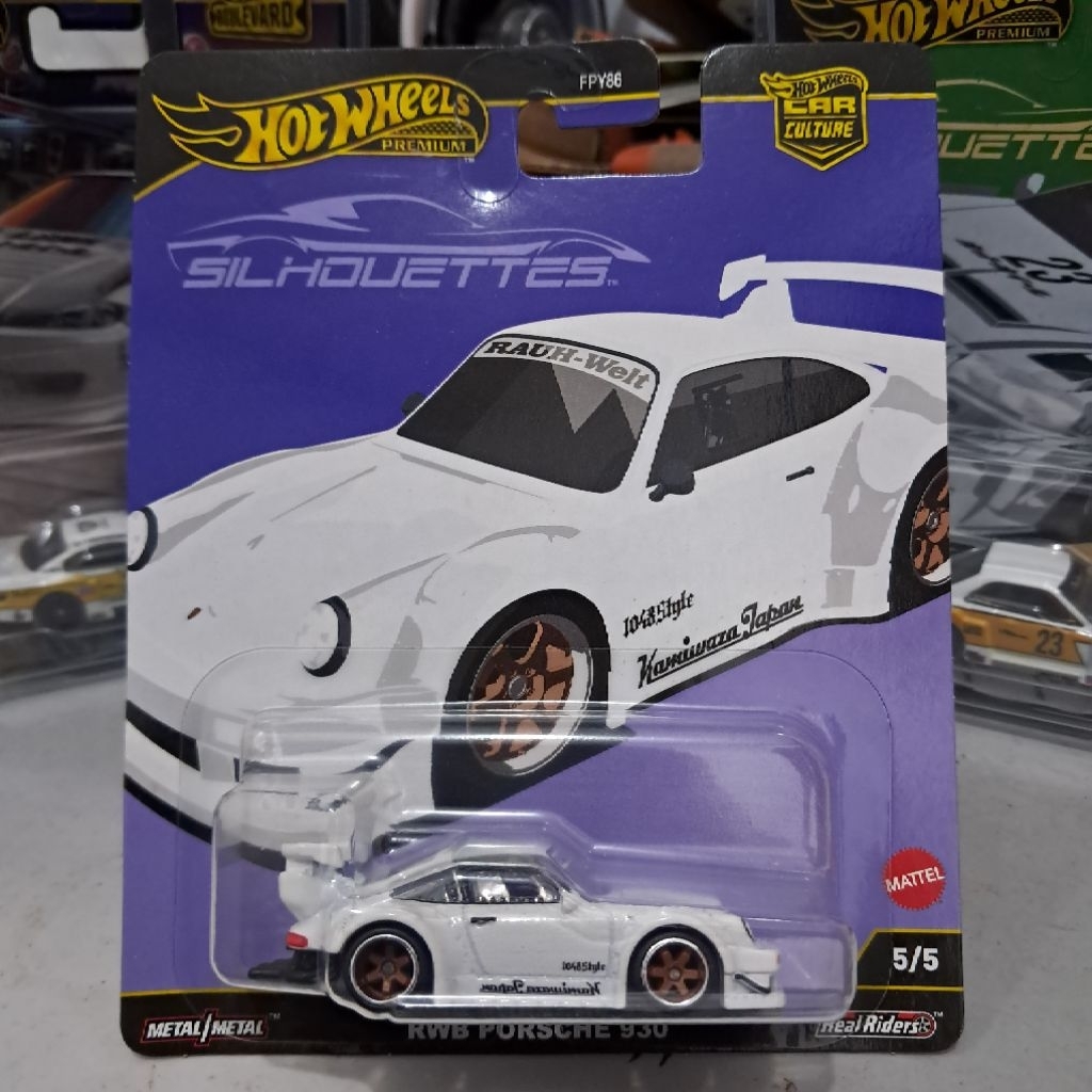 Hotwheels RWB Porsche 930 silhouette- Hot wheels RWB Porsche 930 silhouette car culture