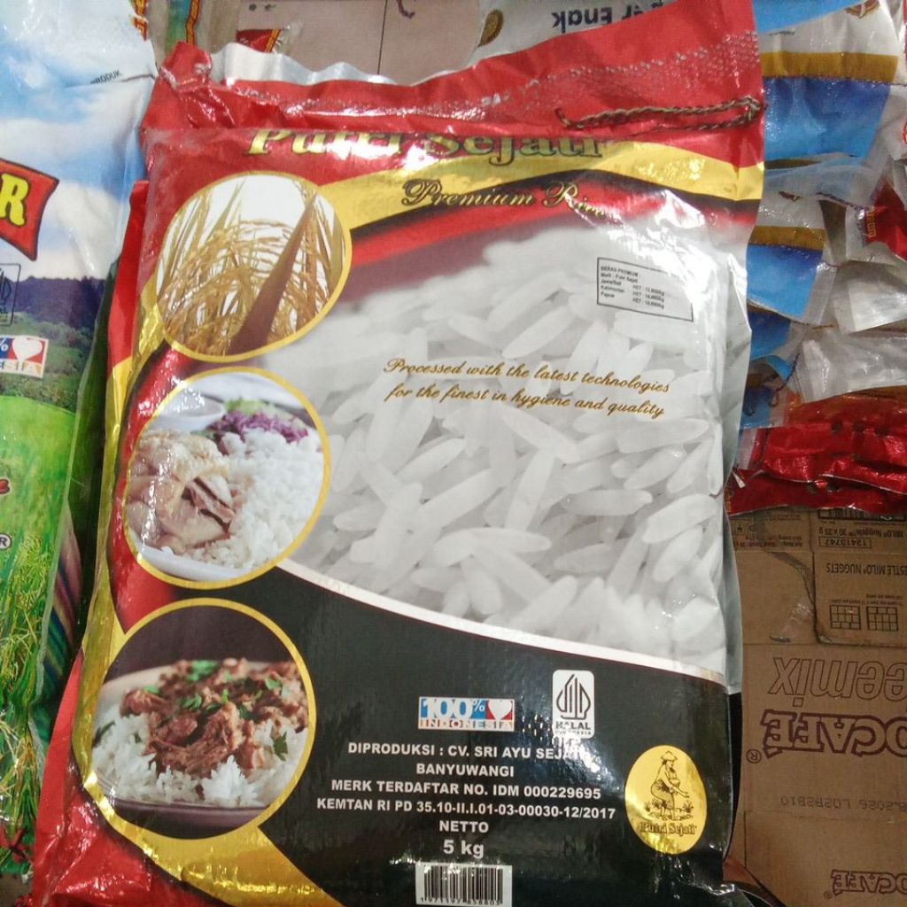 

beras Putri Sejati premium 5kg