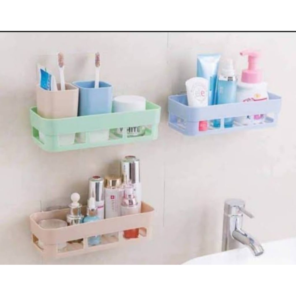 RAK DINDING KAMAR MANDI PLASTIK