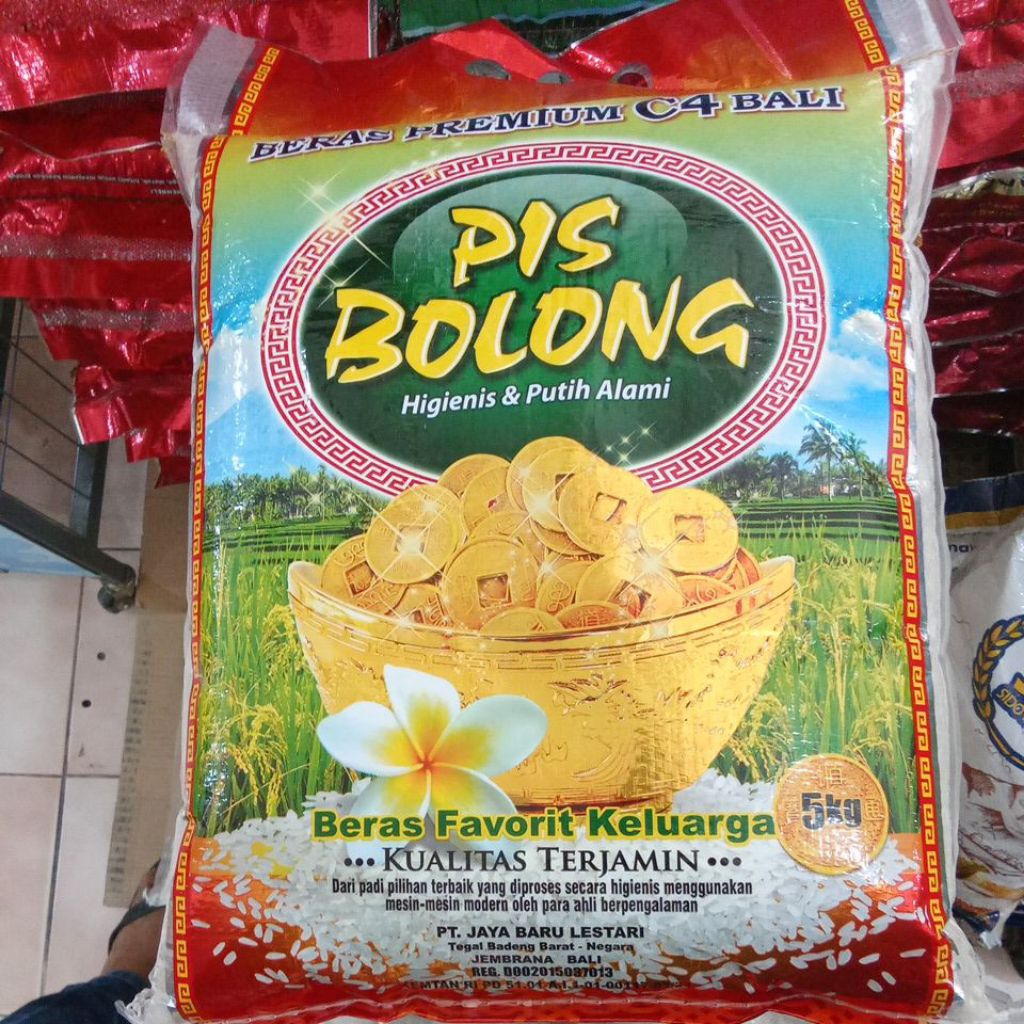 

berapa premium pis bolong 5kg