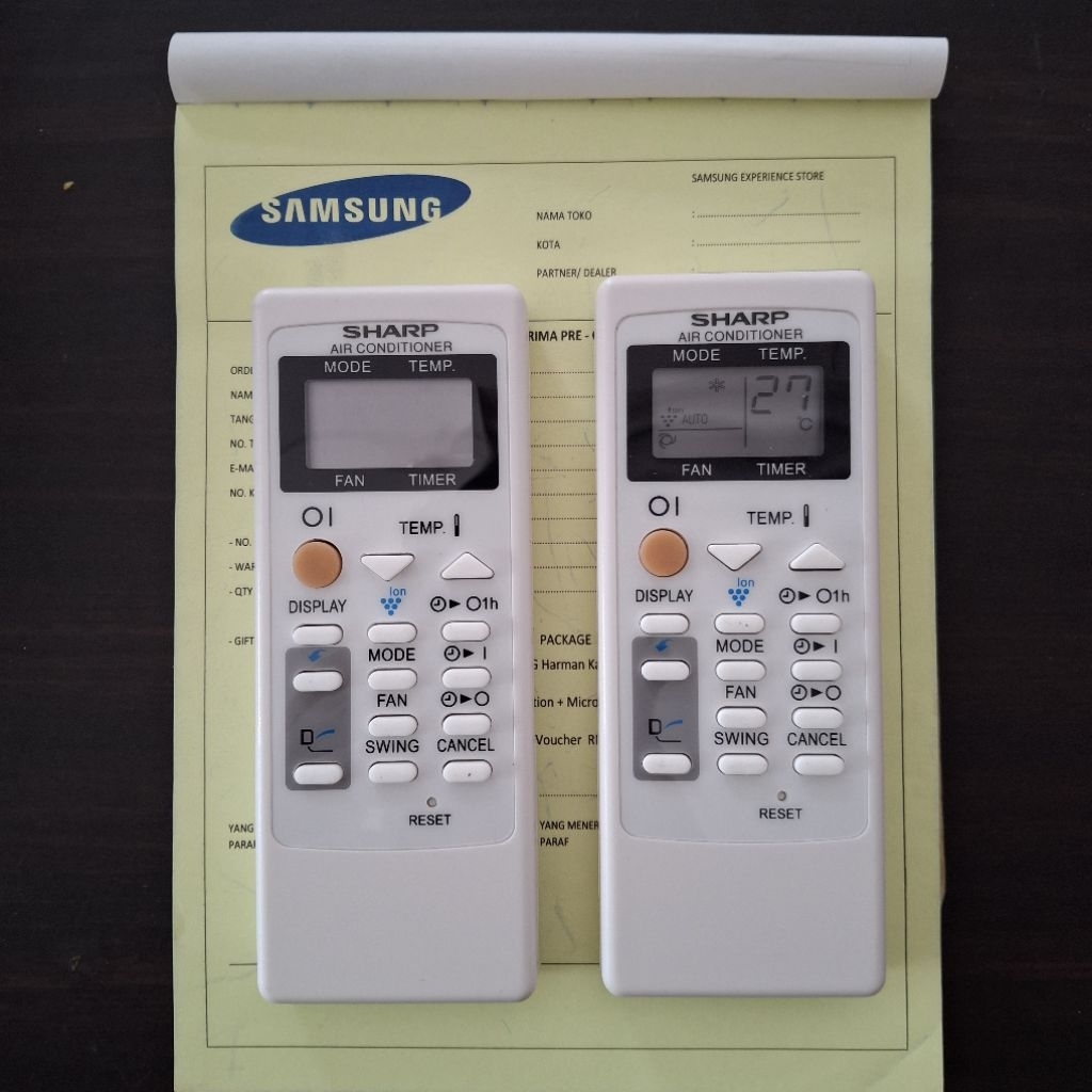 Remot ac sharp AH-AP5MSL AH-AP7MSL AH-AP9MSL plasmacluster