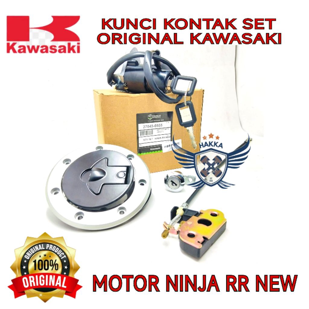 ORIGINAL KUNCI KONTAK KAWASAKI NINJA RR NEW