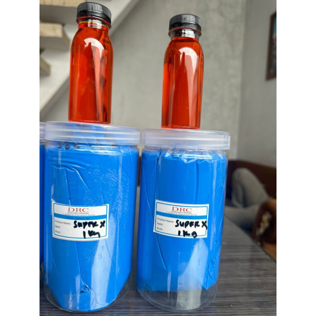 

SUPER X Obat AFDRUK SABLON 1kg+sensitiser