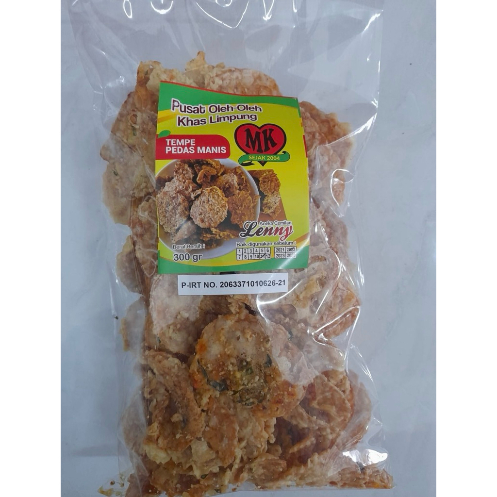 

Tempe pedas manis