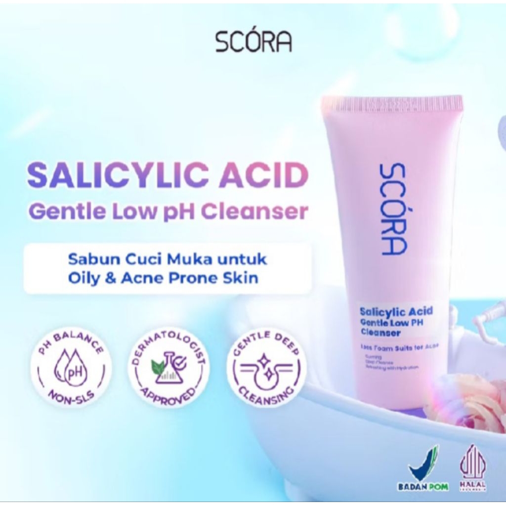 SCORA Gentle Low PH Cleanser 100ml