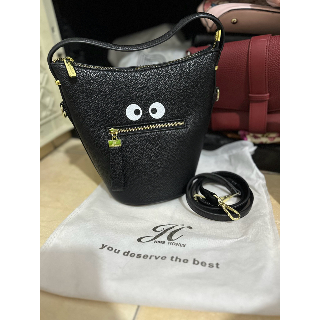 tas jim honey ori size plus hitam