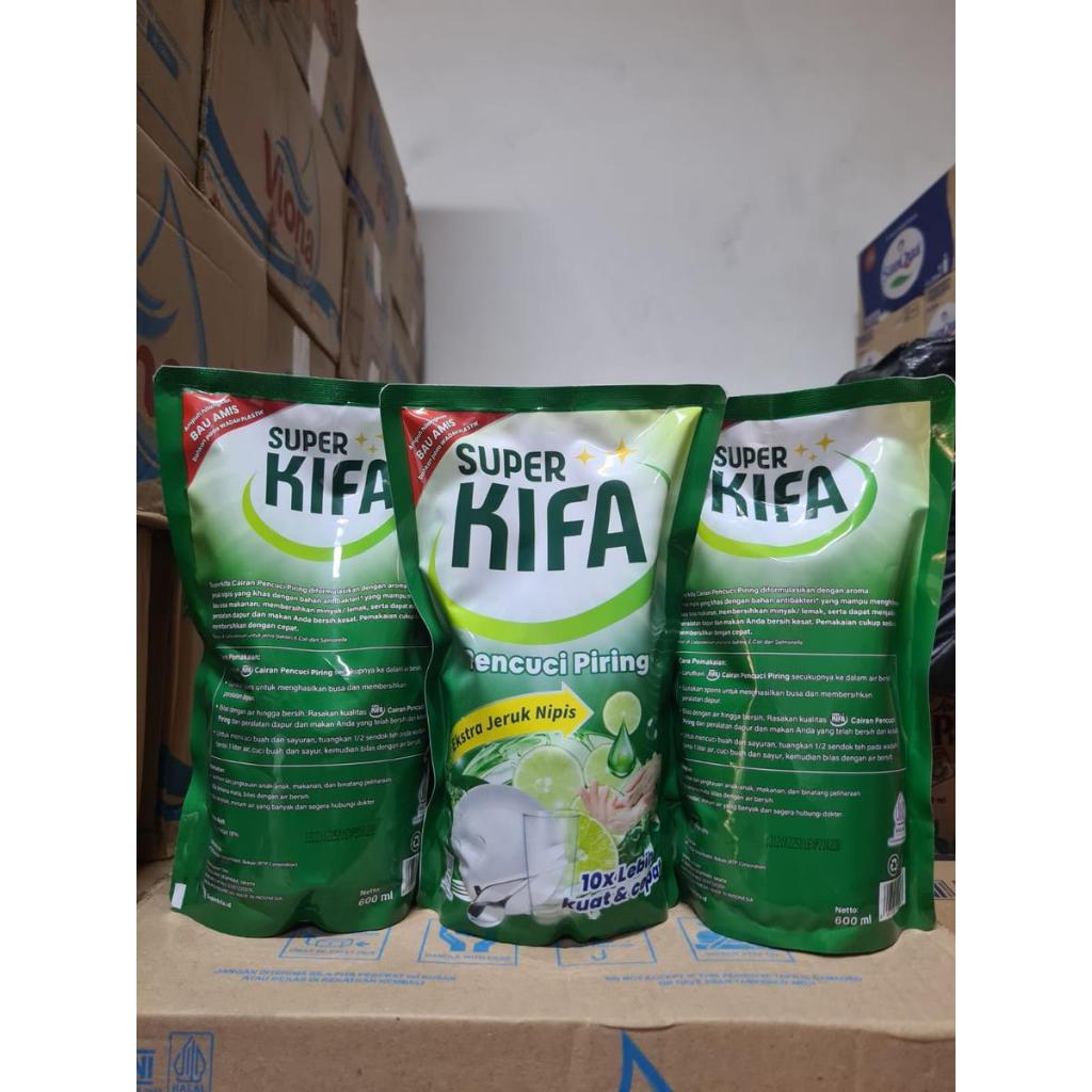 Super Kifa Pencuci Piring 600ml Pembersih