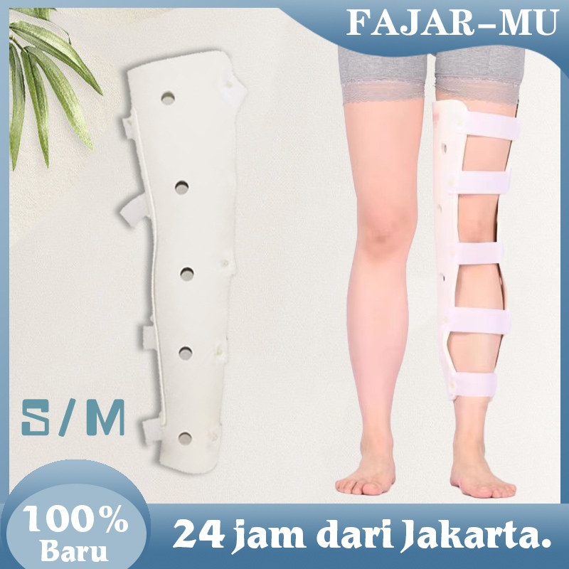 Brace Lutut Adjustable Lutut Sendi Untuk Rehabilitasi Operasi - Gips Kaki Patah Breathable