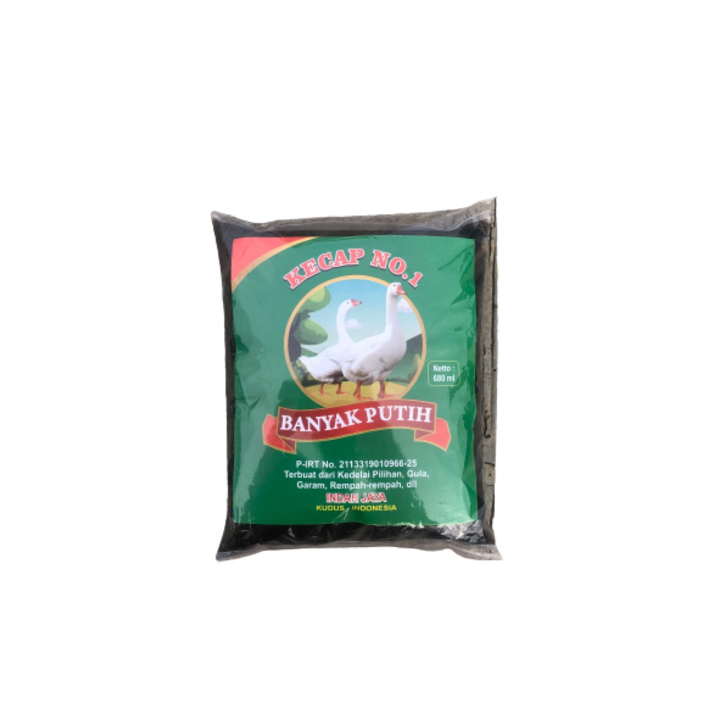 

Kecap Manis Khas Kudus cap BANYAK PUTIH 500 gram