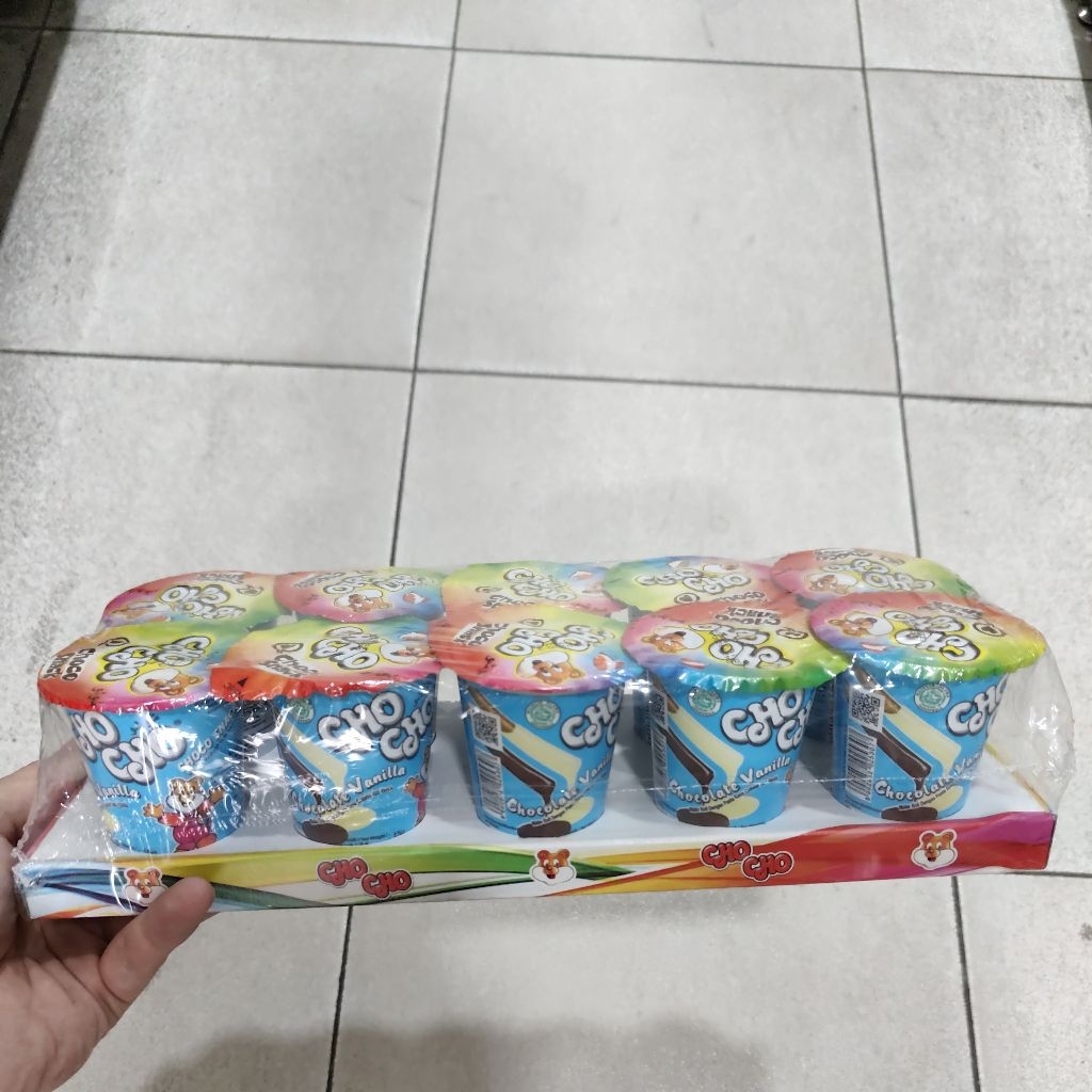 

CHO CHO CHOCO SNACK CUP 10X15G