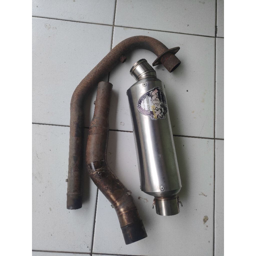 knalpot Wrx ori second