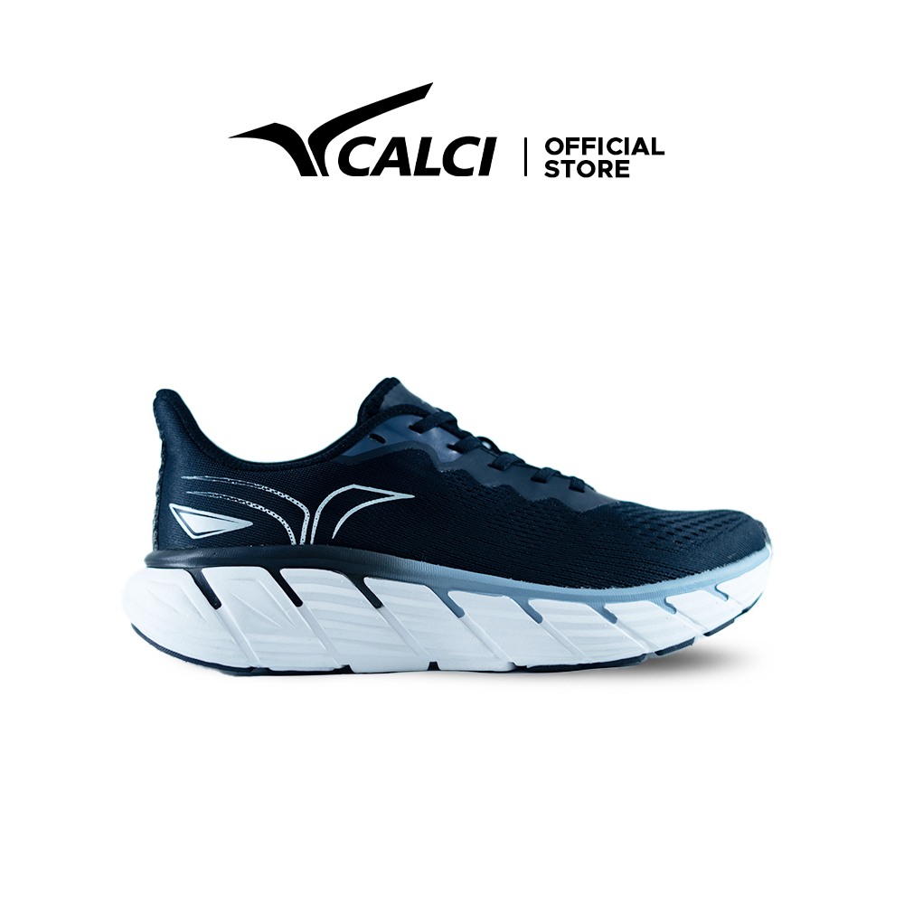 CALCI Sepatu Lari / Running Shoes Audacity Blast - Black/White