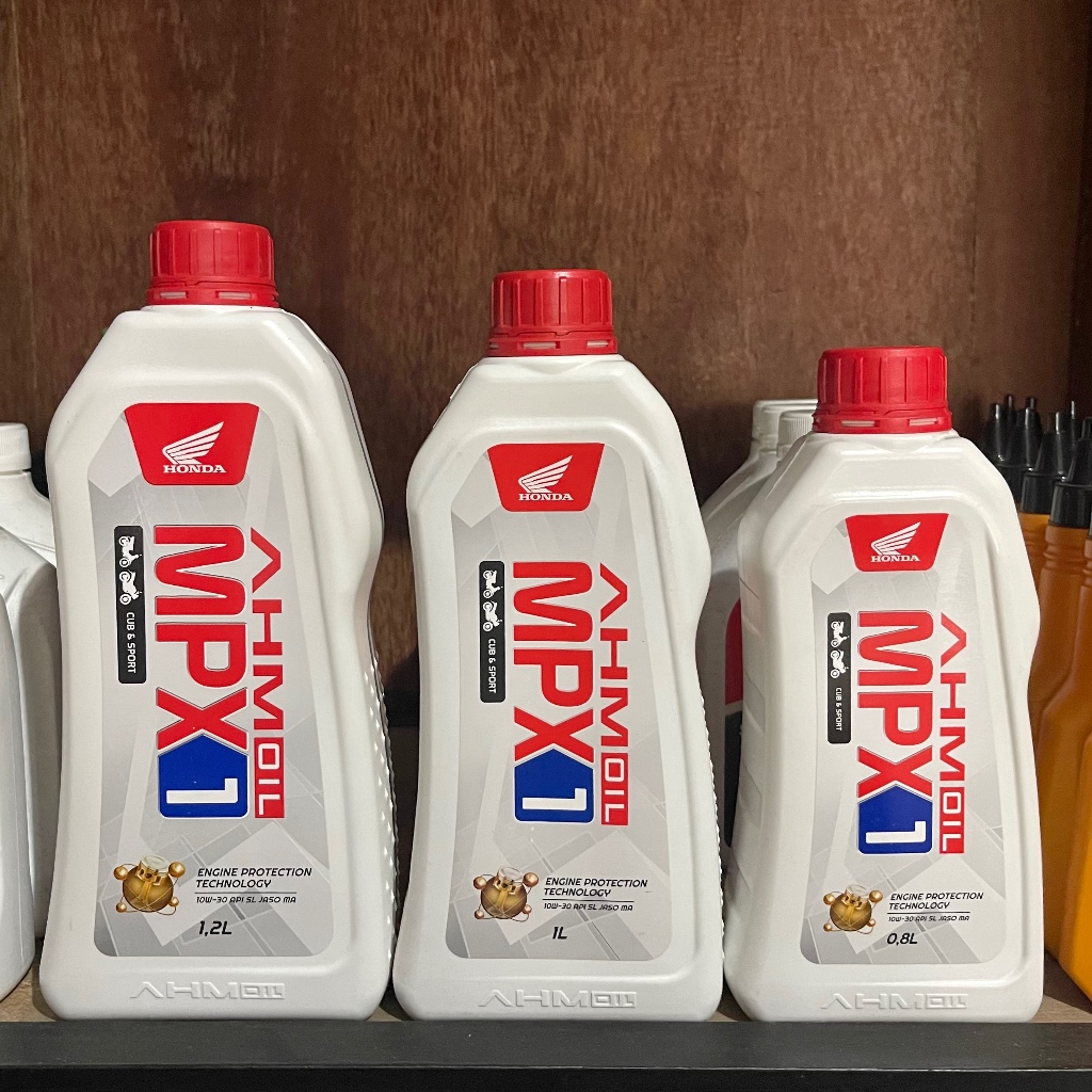 OLI MPX1 10W-30 AHM OIL HONDA MOTOR BEBEK SPORT