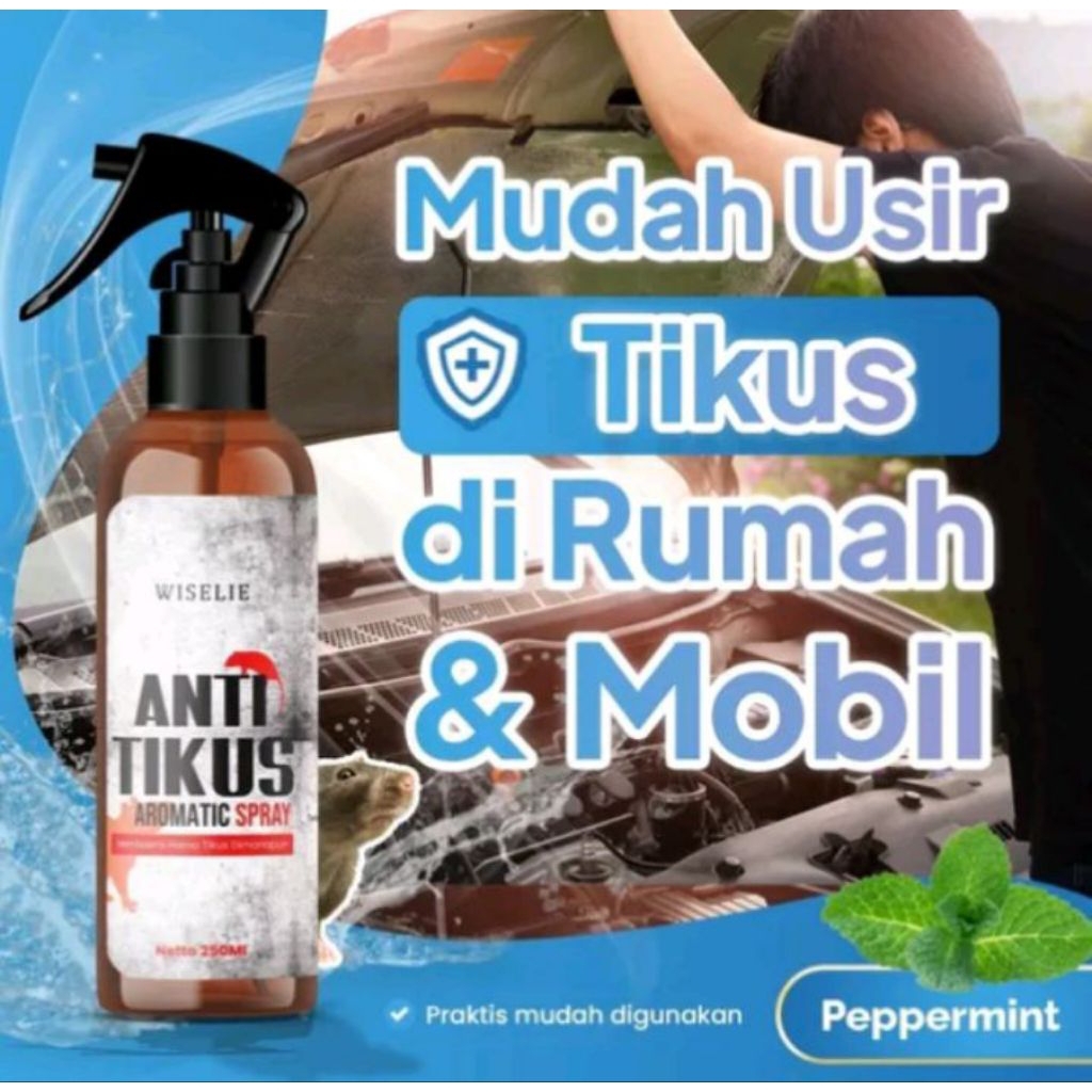 Wiselie Anti Tikus Aromatic Spray 250ml