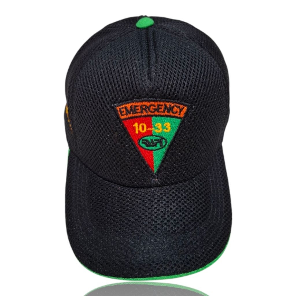 TOPI RAPI LOGO SEGITIGA EMERGENCY