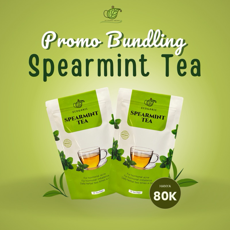 

Bundling Ecoganic Spearmint Tea 2 Pcs – Teh Herbal Hormonal & Jerawat
