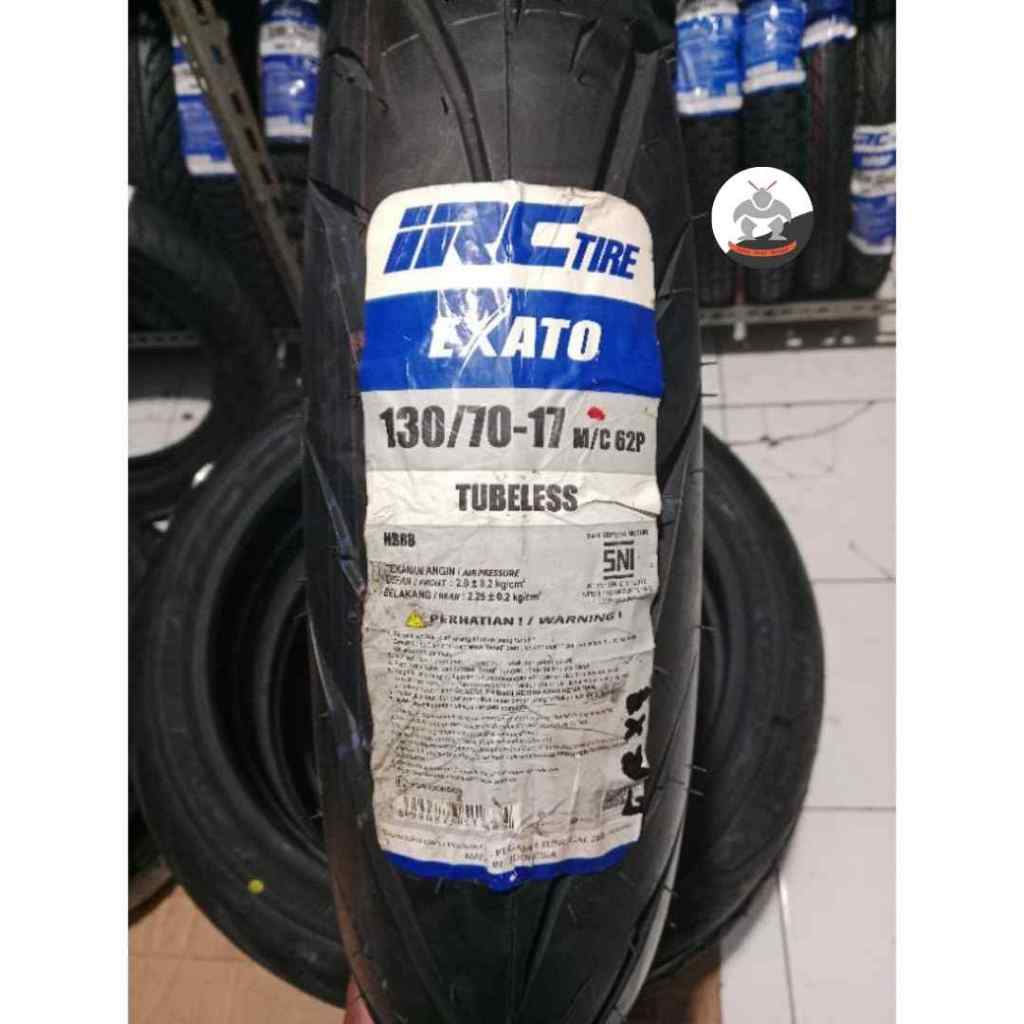 Ban Motor IRC EXATO NR 88 size 130/70 R17 - Tubeless Ban Belakang  CBR 150R, CBR 250RR, CB150R