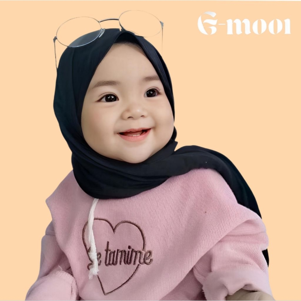 Hijab Bayi Pashmina instan 0 6 Bulan 1 2 3 tahun Kerudung Bayi Hijab Bayi Jilbab Anak Bayi Pashmina