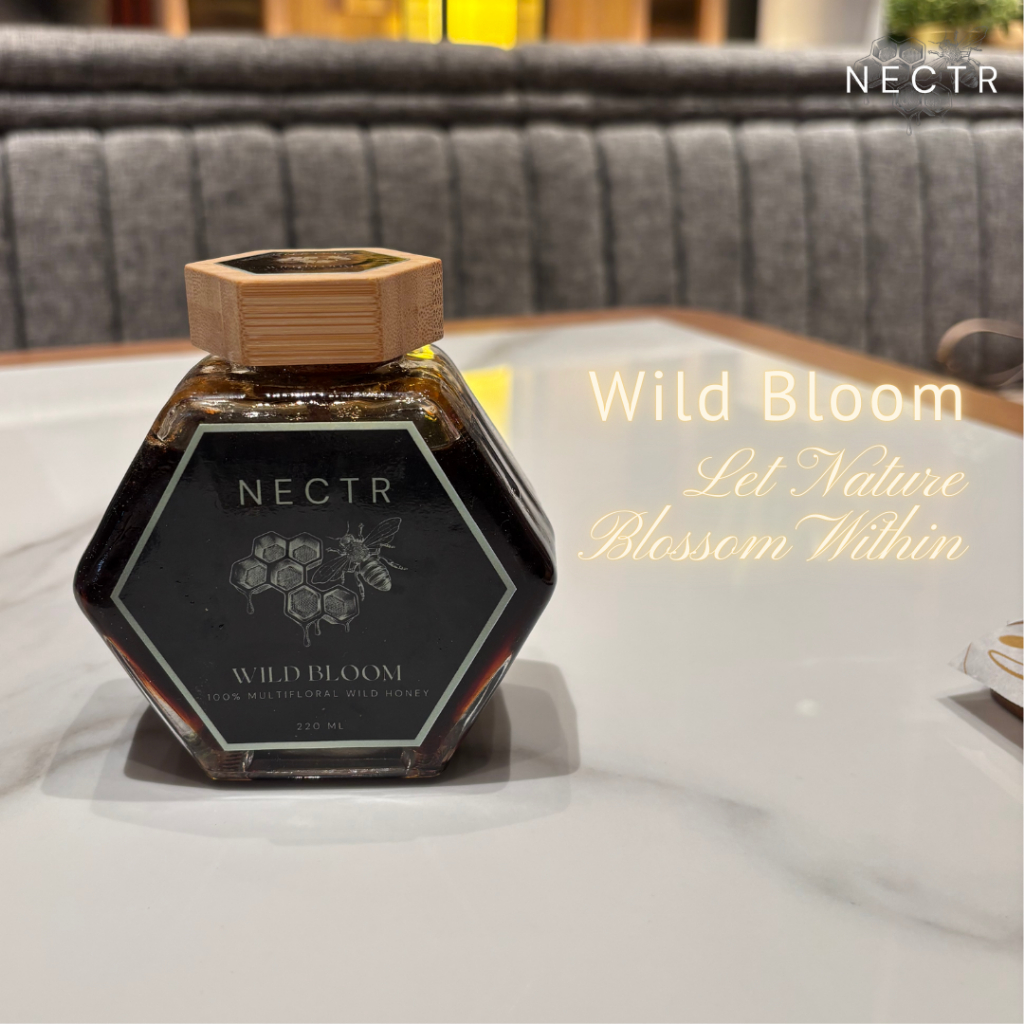 

NECTR Wild Bloom 220ml– Madu Apis Mellifera Murni 100% | Rasa Floral Ringan, Kaya Manfaat