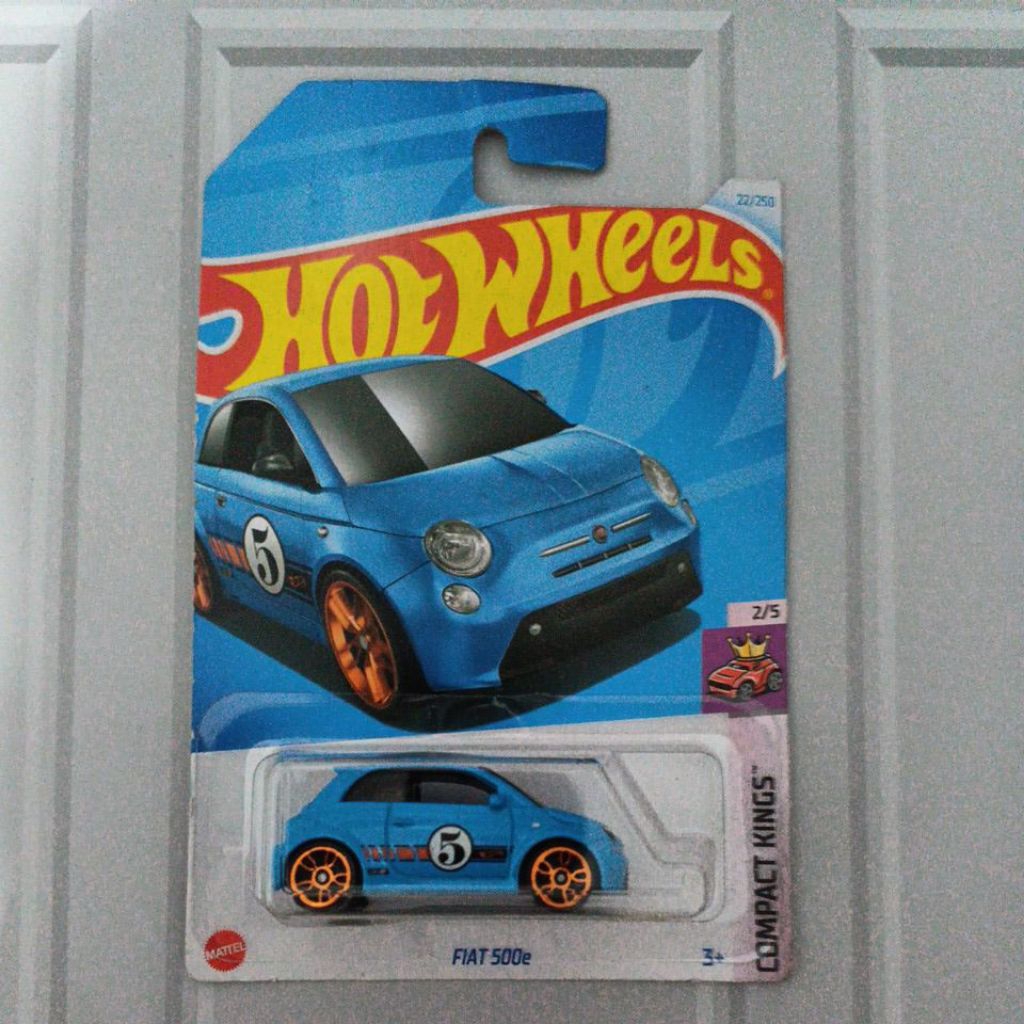 Hotwheels Fiat 500e