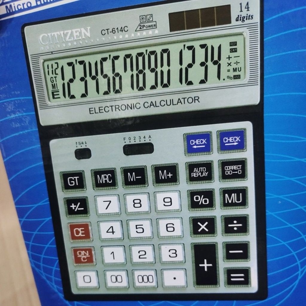 

KALKULATOR CITIZEN CT 614C 14digit